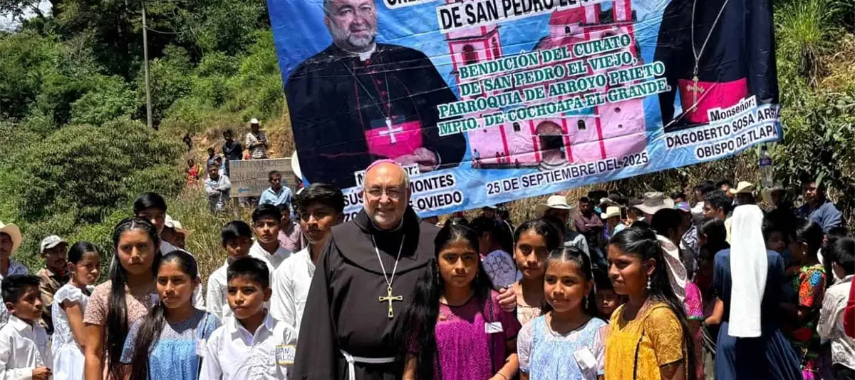 Arzobispo de Oviedo, España, revela que fue encañonado en visita a México