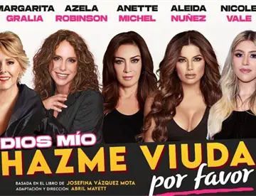 Confirmado elenco de ‘Dios mío hazme viuda’ en el Esperanza Iris