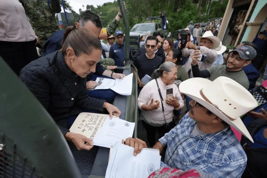 Hay presupuesto suficiente para apoyar a todas las familias", asegura Sheinbaum