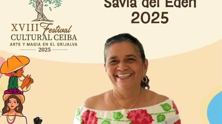 Doña Esperancita recibirá la Savia del Edén en Festival Cultural CEIBA