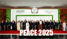 Líderes mundiales firman acuerdo de paz de Gaza