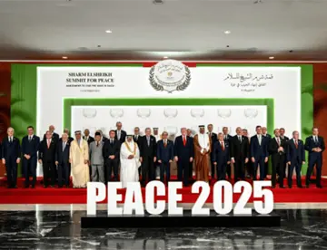 Líderes mundiales firman acuerdo de paz de Gaza
