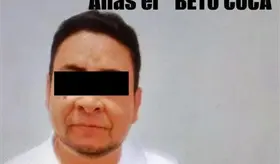 Aseguran a "Beto Coca", presunto jefe de plaza de ´La Barredora´ en la Chontalpa