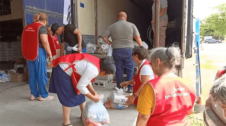 Exhorta Cáritas Tabasco a contribuir para enviar apoyo a Veracruz