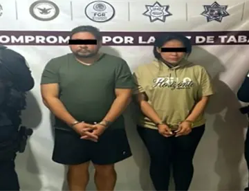 Detalla SSPC que “Beto Coca” y su pareja “La Señora”, fueron detenidos por posesión de droga