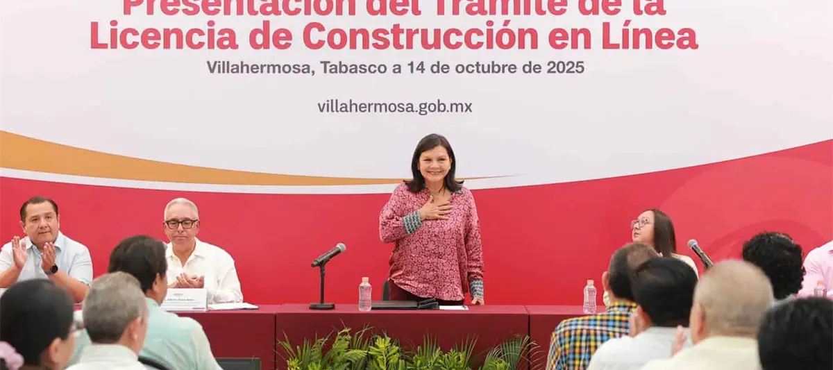 Presenta el Ayuntamiento de Centro el trámite de la licencia de construcción en línea