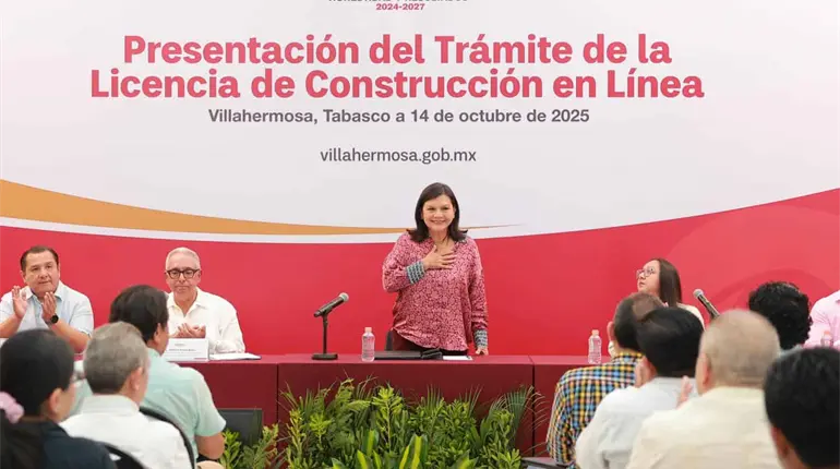 Presenta el Ayuntamiento de Centro el trámite de la licencia de construcción en línea