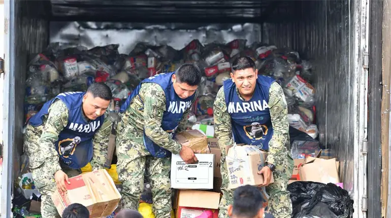 Envía Tabasco 50 toneladas más de ayuda a Veracruz: Gobernador