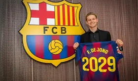 Frenkie De Jong renueva con el Barcelona hasta el 2029