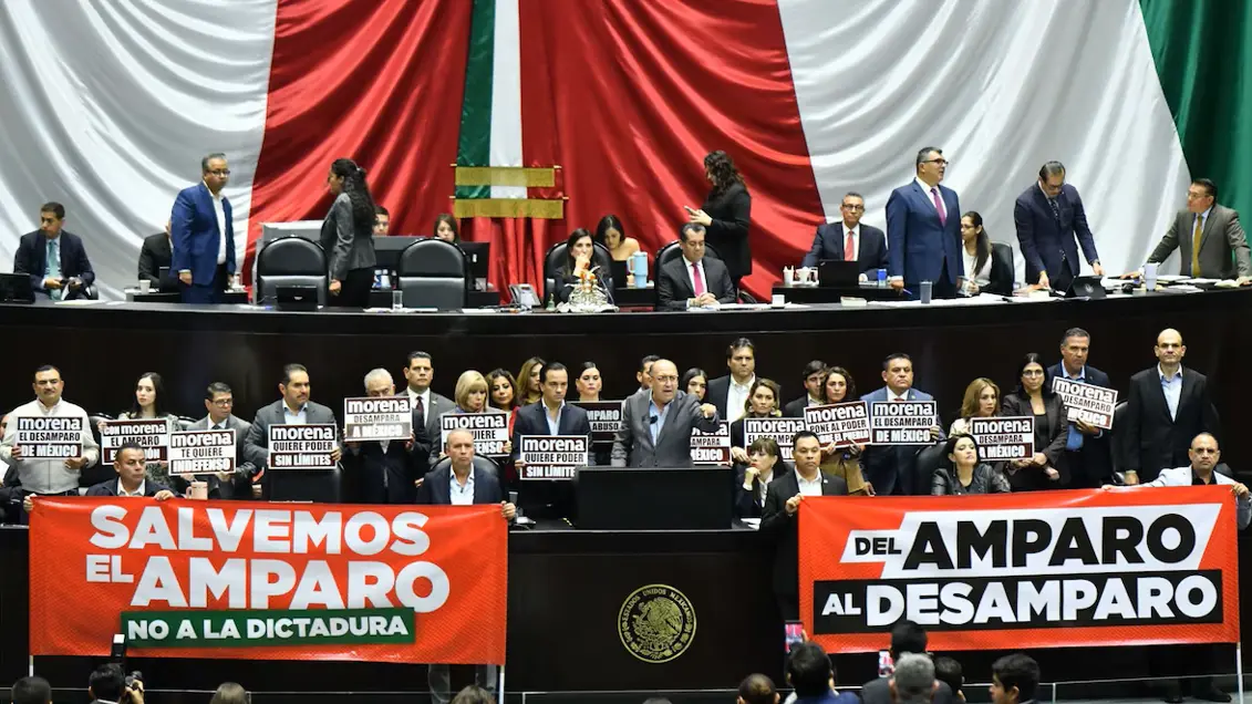 Se aprueba en lo general Ley de Amparo en San Lázaro