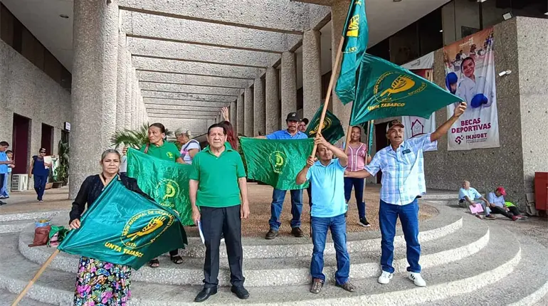 UNTA Tabasco se une a protesta nacional; piden aumento al costo de la tonelada de maíz
