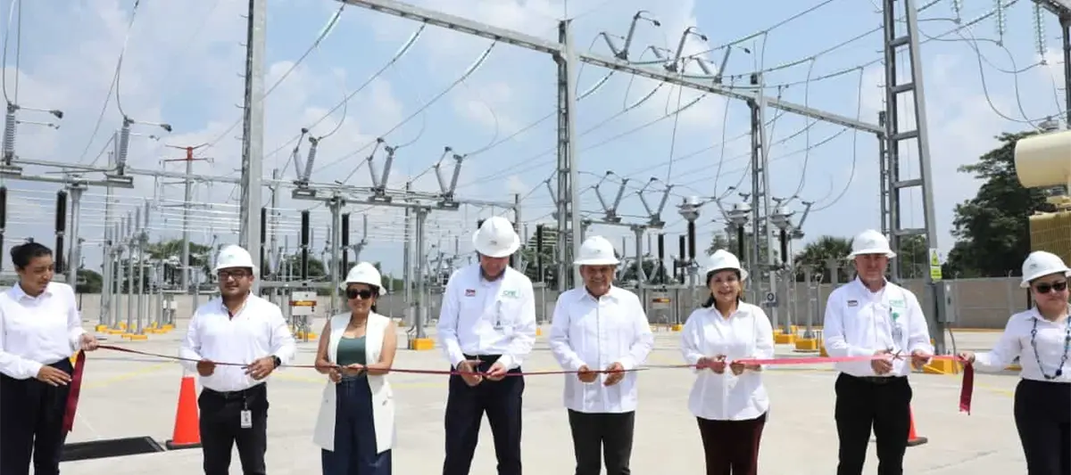 Inauguran subestación eléctrica en Villa Luis Pérez; inversión fue de 77 mdp