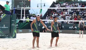 Tabasqueños que representan a México, caen en el Mundial Sub 21 de Voleibol de Playa