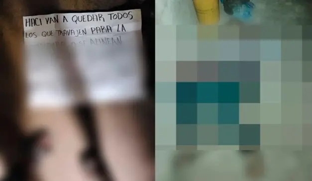 Ejecutan a joven en Comalcalco; le dejaron una cartulina de amenazas