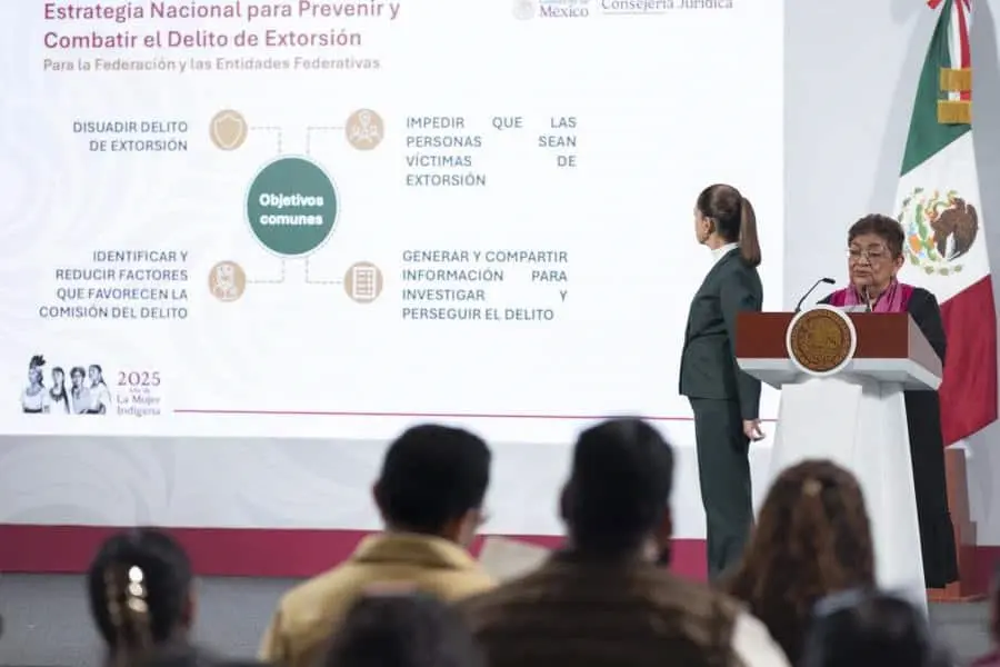Gobierno federal va por castigar extorsión con 15 años de cárcel