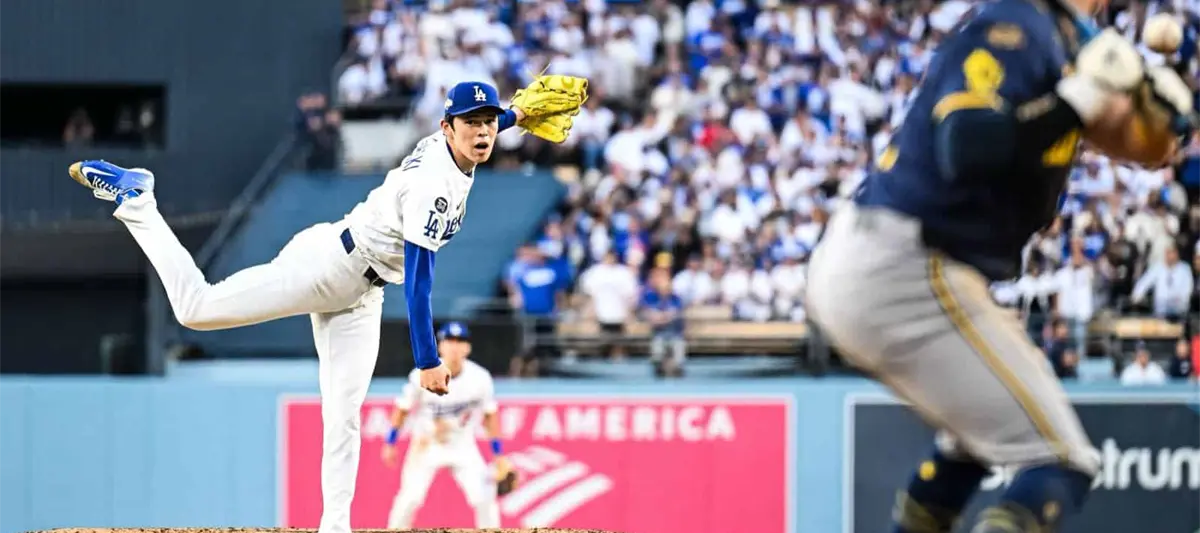 Dodgers le gana 3-1 a Cerveceros y se colocan a un juego de la Serie Mundial