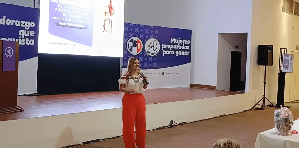 Desde Tabasco, dedica ONMPRI nacional curso sobre violencia contra la mujer a exalcaldesa en Colima asesinada