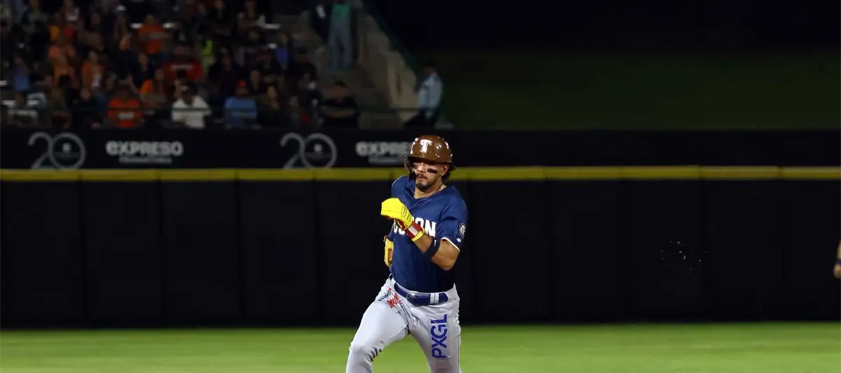 El tabasqueño Agustín Ruiz anotó la primera carrera en la historia de Tucson Baseball