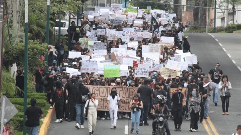 "Responsabilícense de su negligencia": estudiantes de la UV exigen justicia por Diana Jael