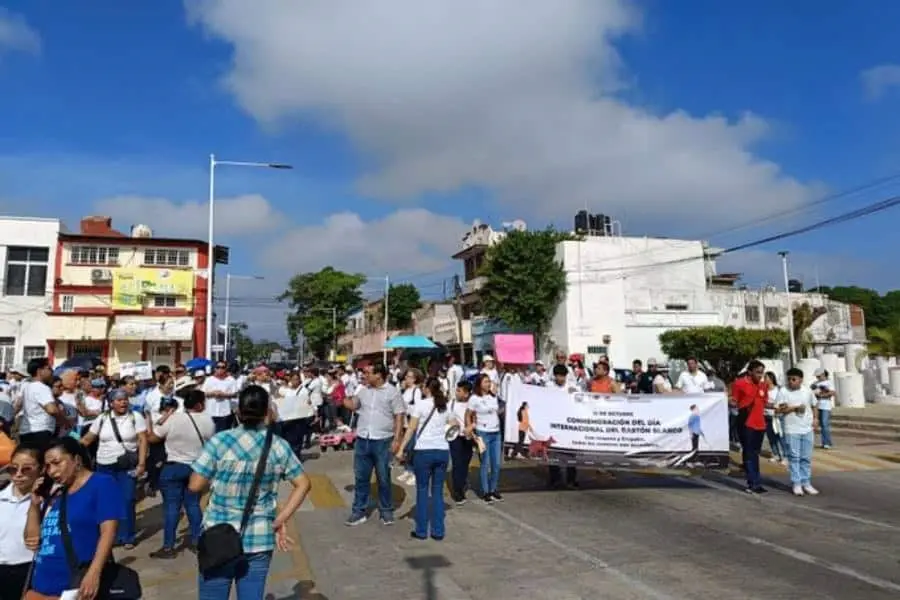 Realizan caminata por la concientización e inclusión de personas con discapacidad