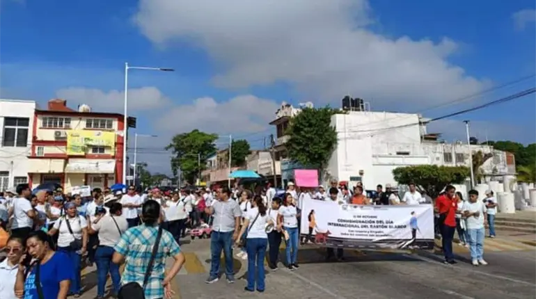 Realizan caminata por la concientización e inclusión de personas con discapacidad