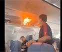 Arde batería de litio en pleno vuelo en China; el avión tuvo que aterrizar de emergencia en Shangái