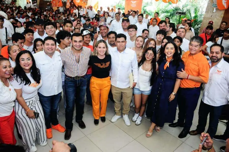 Se suman 100 jóvenes de Centro y Huimanguillo a Movimiento Ciudadano