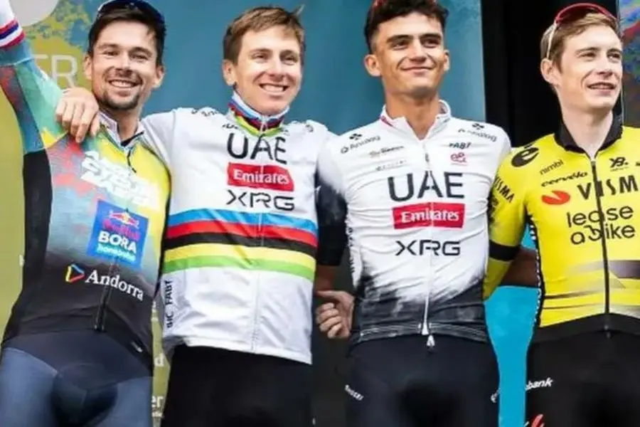 Isaac del Toro llega segundo en la Andorra Cycling Masters