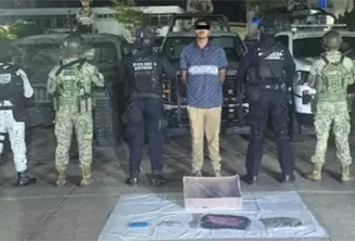 Capturan a hombre con droga y ponchallantas en la Villahermosa-Frontera