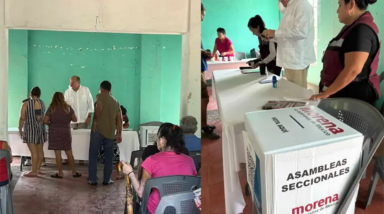 Encabeza Ojeda asambleas electivas en Tierra Colorada