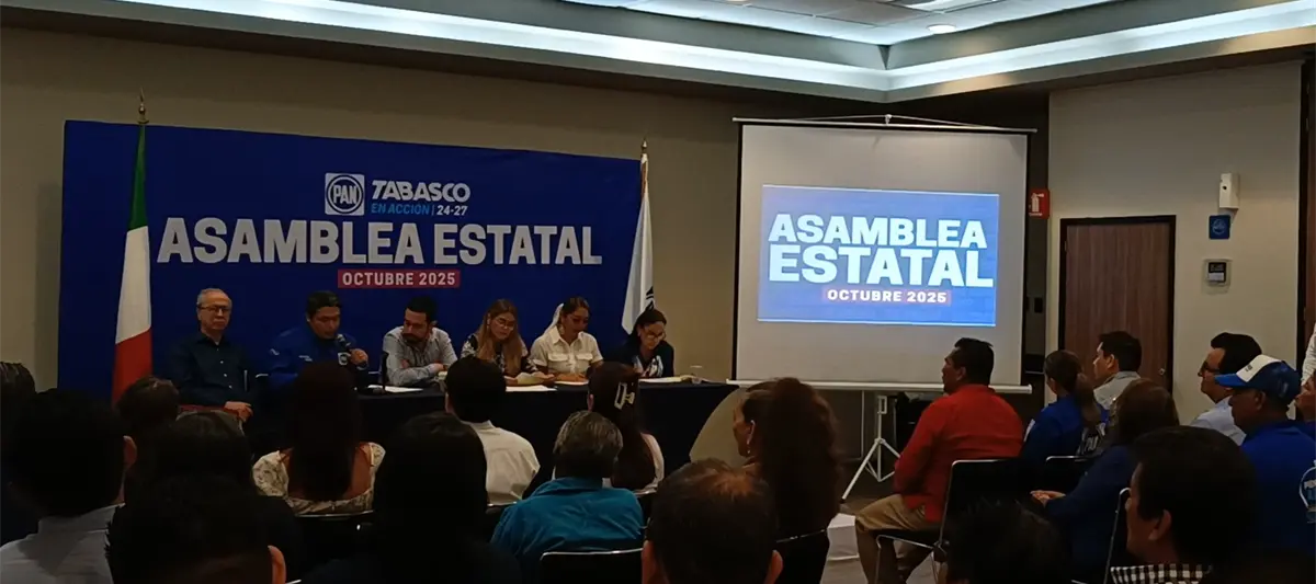 PAN Tabasco volverá a tener su registro estatal en 2027, asegura su dirigencia tras relanzamiento