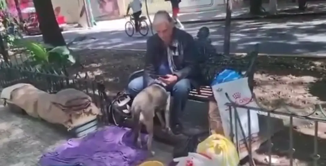 Alejandro Landero en situación de calle y con un sueño que cumplir