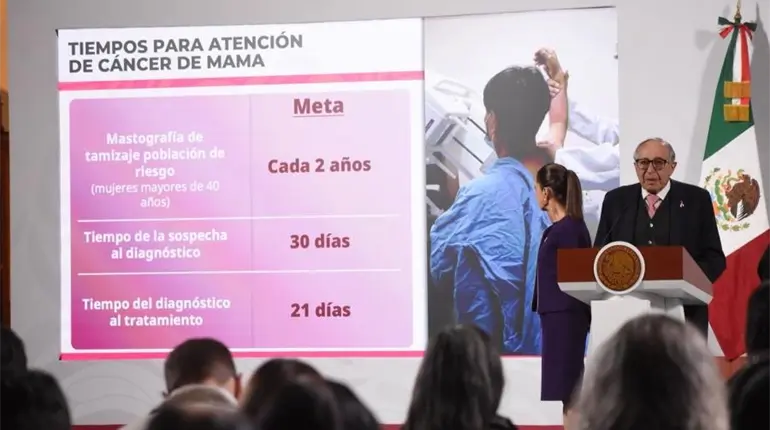 Sheinbaum anuncia Modelo de Atención Universal de Cáncer de Mama; invertirán 8 mmdp