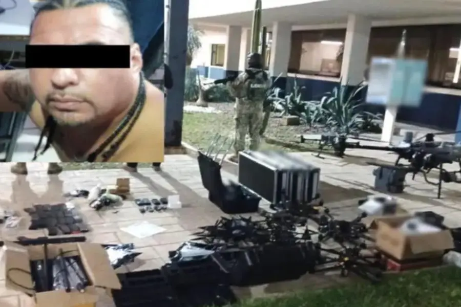 Detienen en Tamaulipas a operador de drones adaptados para lanzar explosivos