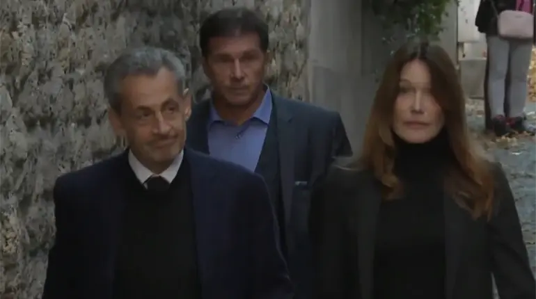 Nicolas Sarkozy ingresa a prisión para cumplir condena de 5 años