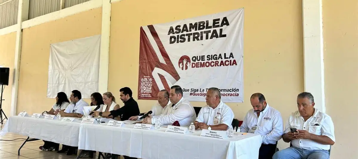 "Que Siga la Democracia" realiza asamblea en Centro para su acreditación nacional