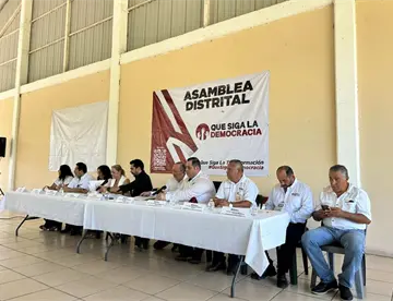 “Que Siga la Democracia” realiza asamblea en Centro para su acreditación nacional