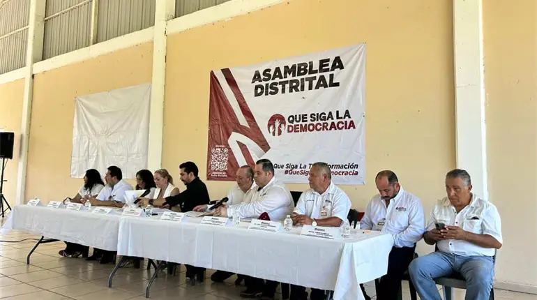 "Que Siga la Democracia" realiza asamblea en Centro para su acreditación nacional