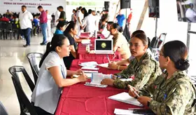 Marina oferta a tabasqueños 6 mil puestos durante Feria de Empleo