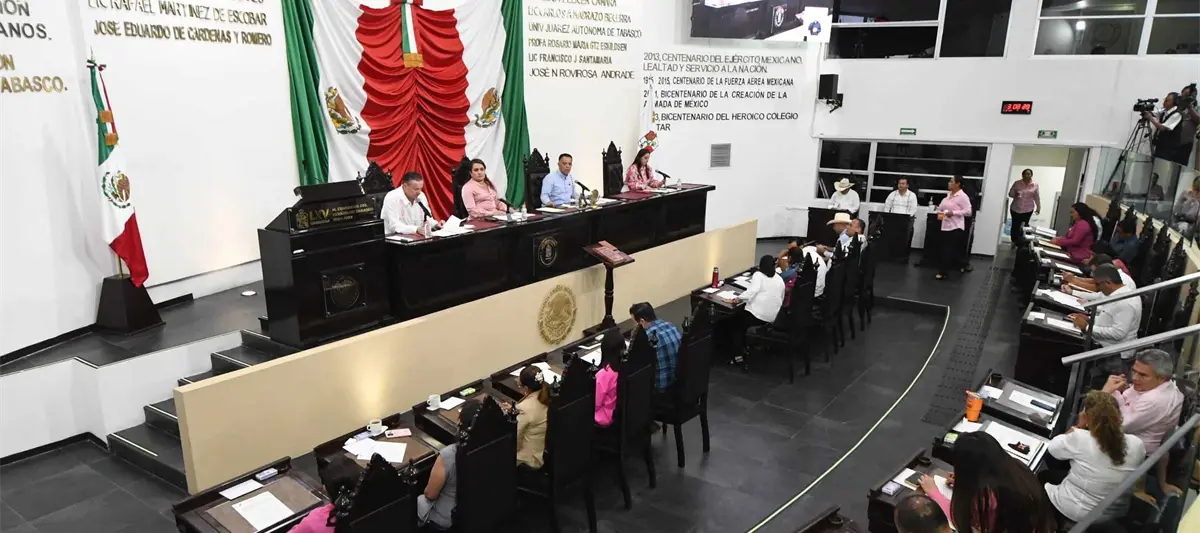 Diputados de Tabasco aprueban por mayoría modificaciones a decretos que autorizan contratación de financiamientos