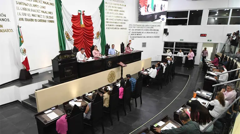 Diputados de Tabasco aprueban por mayoría modificaciones a decretos que autorizan contratación de financiamientos