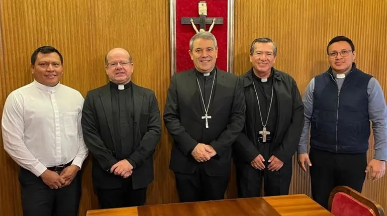 Visita Obispo de Tabasco la Diócesis de Tarazona en España