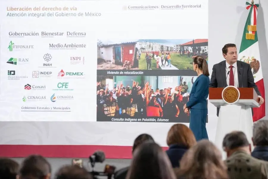 Sin intermediarios se han pagado más de 5 mil mdp por derecho de vía para trenes: Gobierno Federal