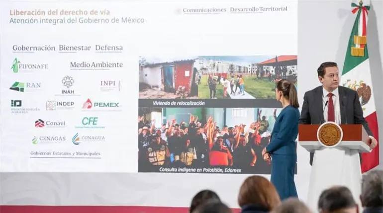 Sin intermediarios se han pagado más de 5 mil mdp por derecho de vía para trenes: Gobierno Federal