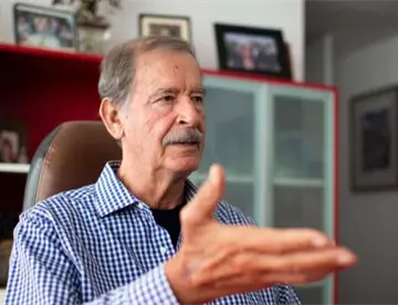 “Aquí un buen gallo”: Fox respalda a Salinas Pliego por posible aspiración presidencial