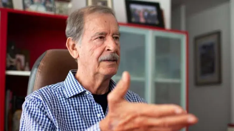 "Aquí un buen gallo": Fox respalda a Salinas Pliego por posible aspiración presidencial