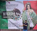 ¡Sigue la Fatimanía! Colocan mega lona en apoyo a la Miss Universe México 2025