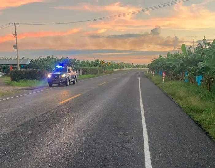 Alertan por aceite regado en el kilómetro 45 de la carretera Villahermosa –Teapa