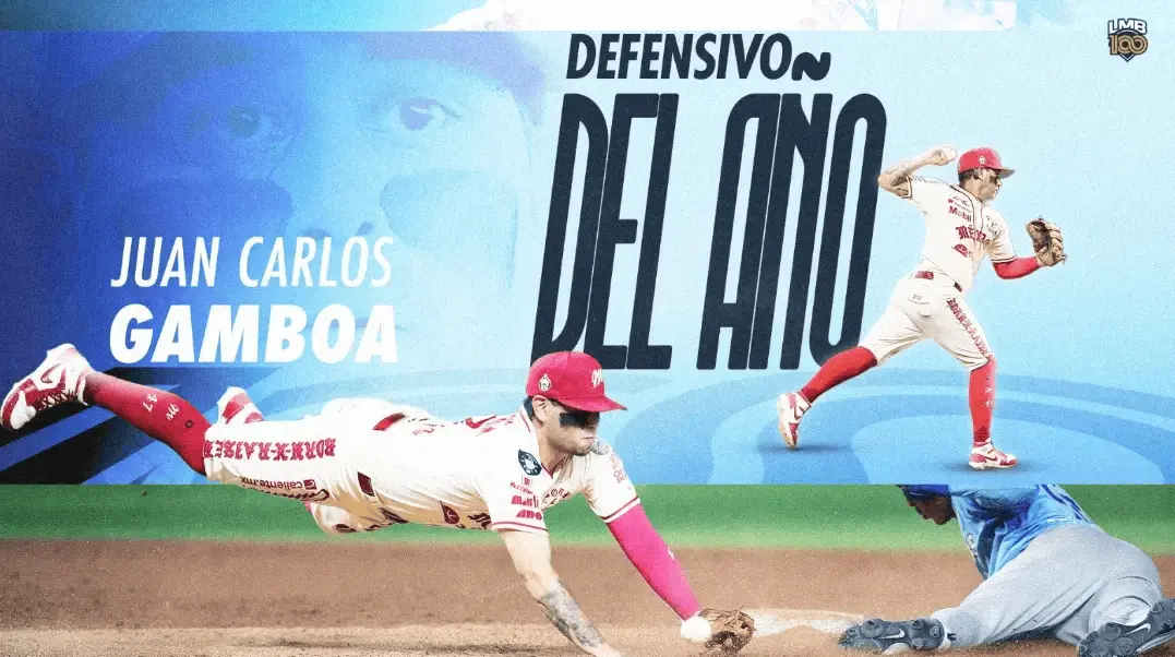 Juan Carlos ´Haper´ Gamboa, el defensivo del año de la LMB 2025