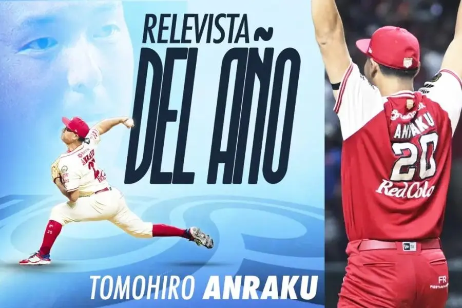 Tomohiro Anraku, de Diablos Rojos es el Relevista del Año de LMB